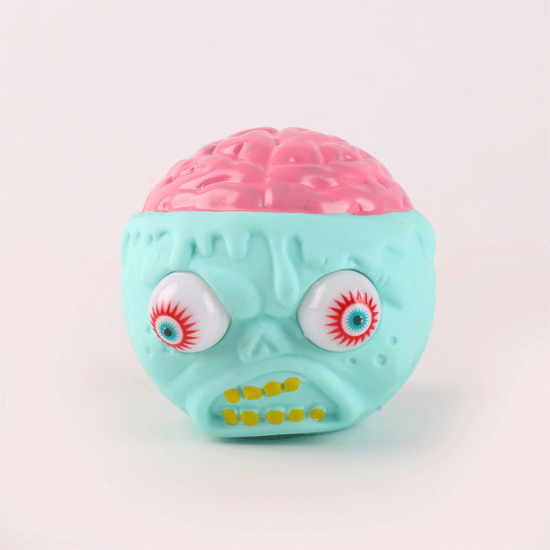 Bulging eyes after squeezing toys - stress relief toys