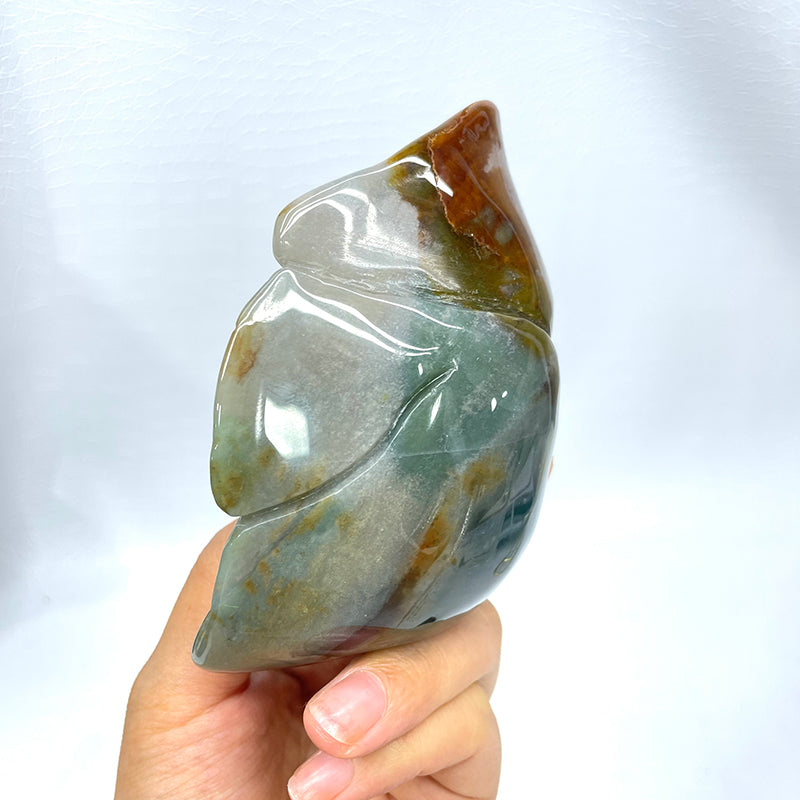 Crystal ornament viscera shape - liver