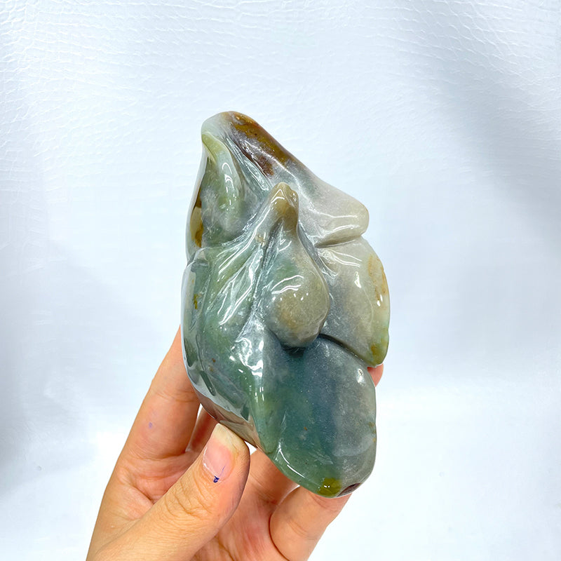 Crystal ornament viscera shape - liver