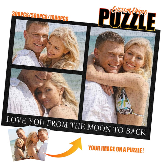 Custom Puzzles with Photos,,Personalized 1500~6000 Piece Picture Puzzle,