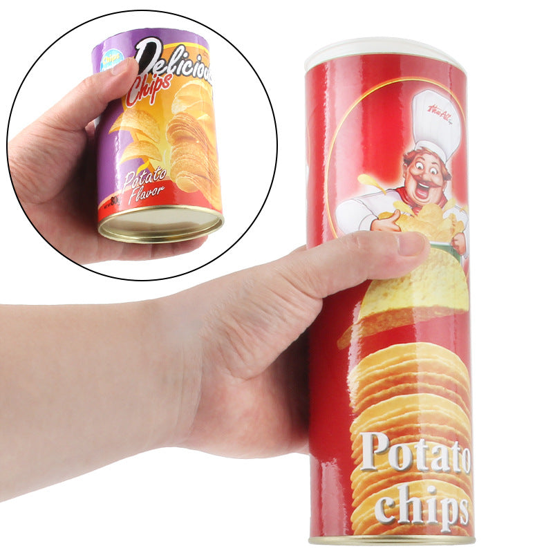 Trick potato chips and simulate snakes