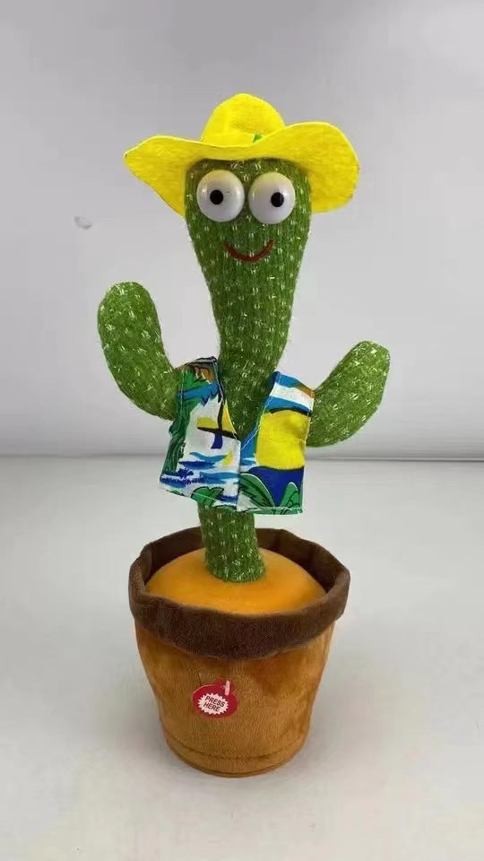 Cactus Singing and Dancing Electric Plush Toy