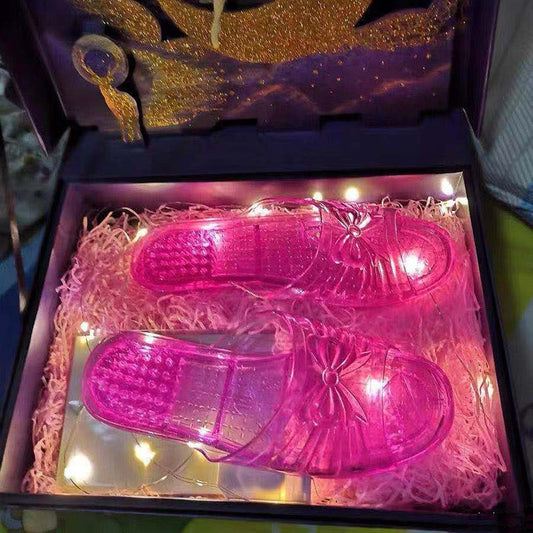 Girlfriend and Best Friend's Birthday Gift Luminous Crystal Shoes