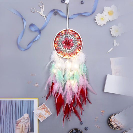 Colorfully christmas  dream catcher -Indian style